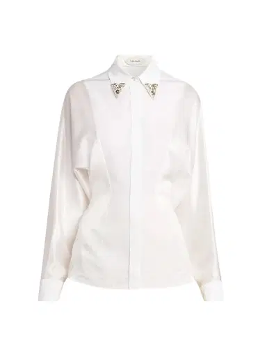 Versace Women's Informal Poplin Shirt | Thumbnail 1