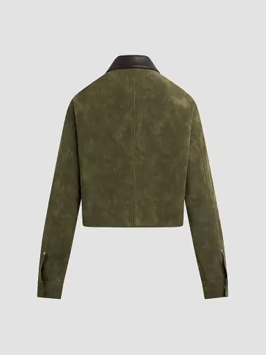 Hudson Jeans Women's Faux Suede Chore Jacket | Thumbnail 7 Hudson Jeans Women's Faux Suede Chore Jacket | Thumbnail 7