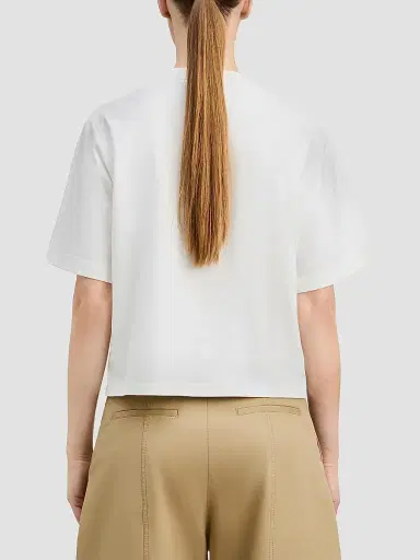 DEREK LAM 10 CROSBY Women's Luke Paillette Heavyweight Jersey T-Shirt | Thumbnail 3 DEREK LAM 10 CROSBY Women's Luke Paillette Heavyweight Jersey T-Shirt | Thumbnail 3