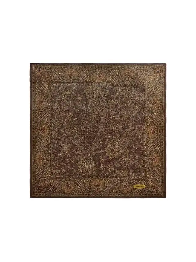 Ralph Lauren Collection Women's Paisley Silk-Blend Square Scarf