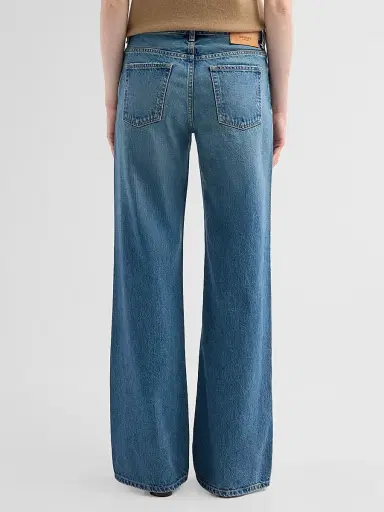 Moussy Vintage Women's Missouri Low-Rise Wide-Leg Jeans | Thumbnail 3