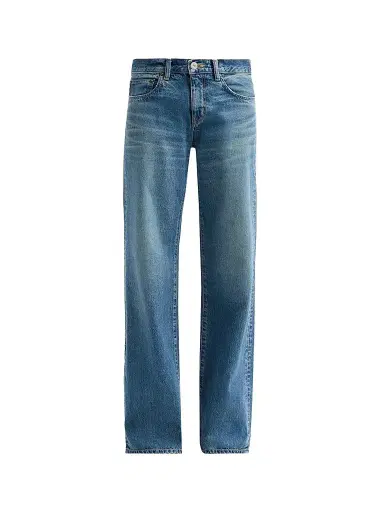 Moussy Vintage Women's Missouri Low-Rise Wide-Leg Jeans | Thumbnail 1