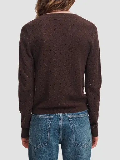 rag & bone Women's Archie Jewel Cashmere-Blend Cardigan | Thumbnail 3