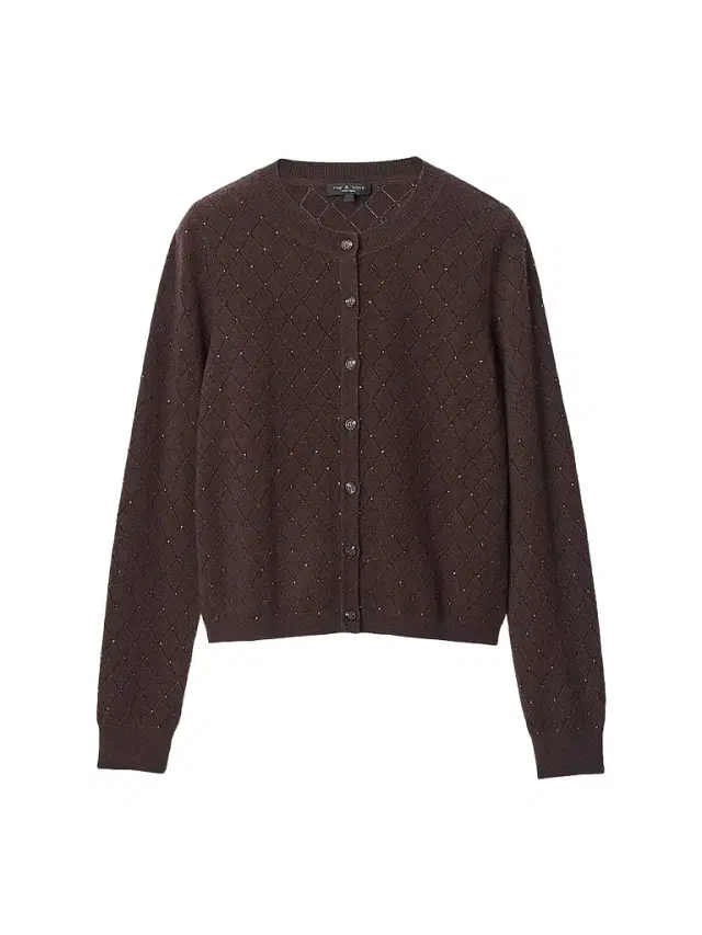 rag & bone Women's Archie Jewel Cashmere-Blend Cardigan