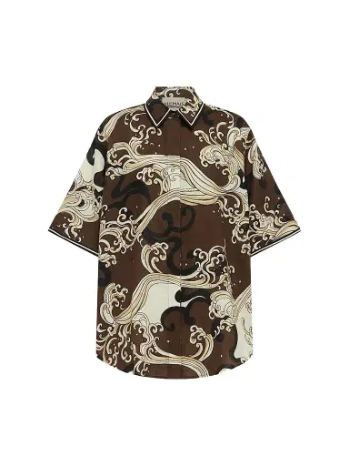 ALÉMAIS Women's Otis Linen Short-Sleeve Shirt | Thumbnail 1 ALÉMAIS Women's Otis Linen Short-Sleeve Shirt | Thumbnail 1