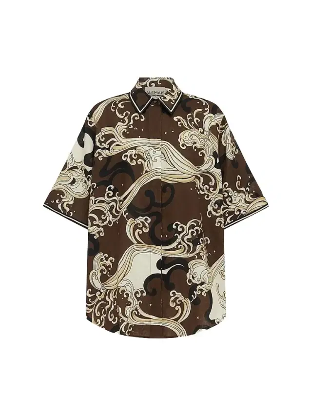 ALÉMAIS Women's Otis Linen Short-Sleeve Shirt