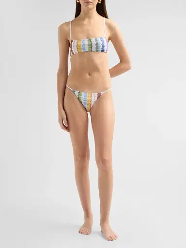 Missoni Women's ZigZag Bandeau Bikini | Thumbnail 2