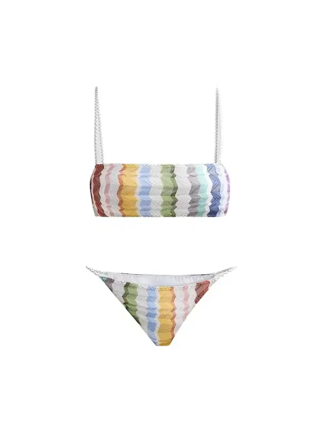 Missoni Women's ZigZag Bandeau Bikini