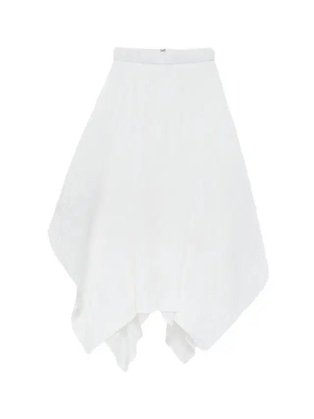Women's Pleated Handkerchief-Hem Skirt