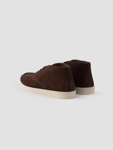 Prada Men's Suede Chukka Boots | Thumbnail 3