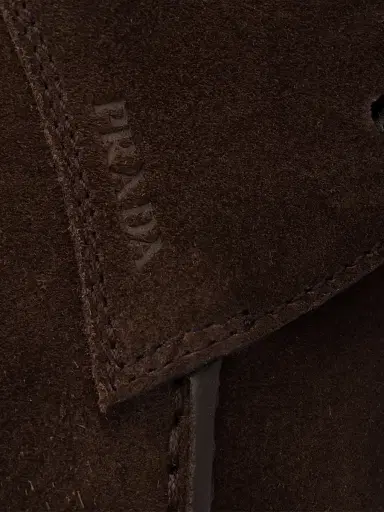 Prada Men's Suede Chukka Boots | Thumbnail 5