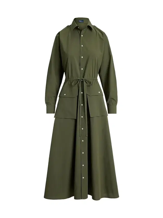 Polo Ralph Lauren Women's Cotton Canvas Utility Shirtdress
