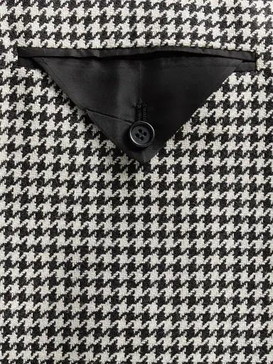 Sartorio Napoli Men's Houndstooth Wool-Alpaca-Silk Sport Coat | Thumbnail 6