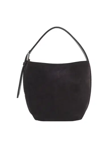 TOTEME Women's Petite Belted Suede Tote | Thumbnail 1