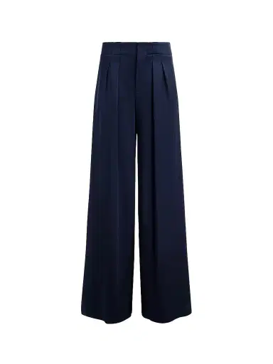 Alice + Olivia Women's Eloise Pleated-Front Wide-Leg Pants | Thumbnail 1