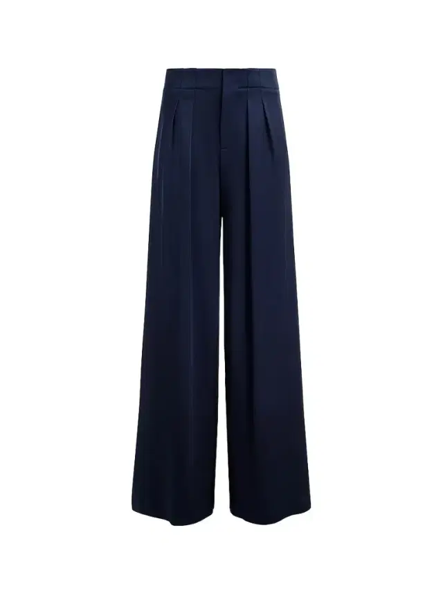 Alice + Olivia Women's Eloise Pleated-Front Wide-Leg Pants