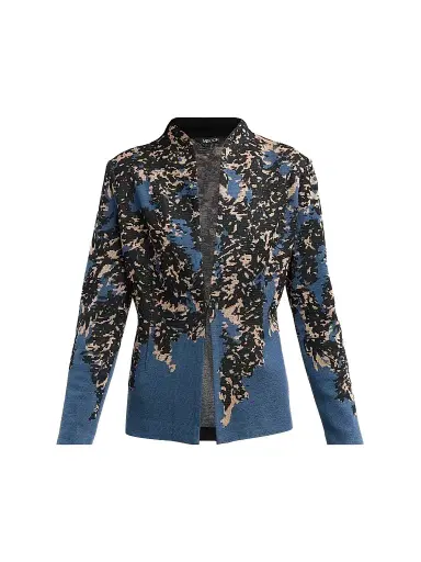 Misook Women's Abstract Speckled-Knit Jacket | Thumbnail 1