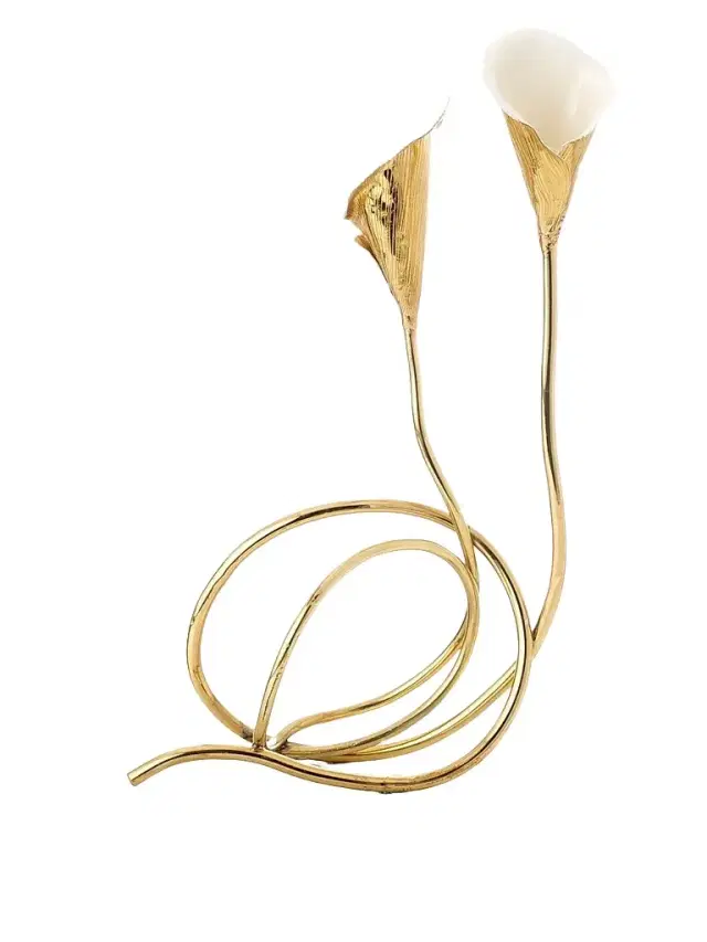 Michael Aram Unisex Calla Lily Candle Holder