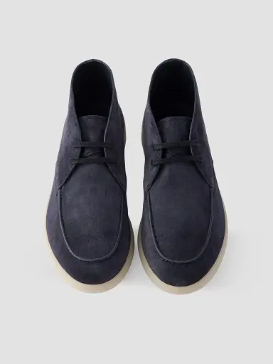 Prada Men's Suede Chukka Boots | Thumbnail 4