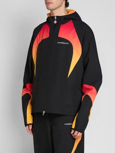 Casablanca Men's Zip Hooded Jacket | Thumbnail 4