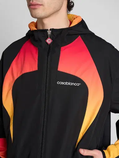 Casablanca Men's Zip Hooded Jacket | Thumbnail 5