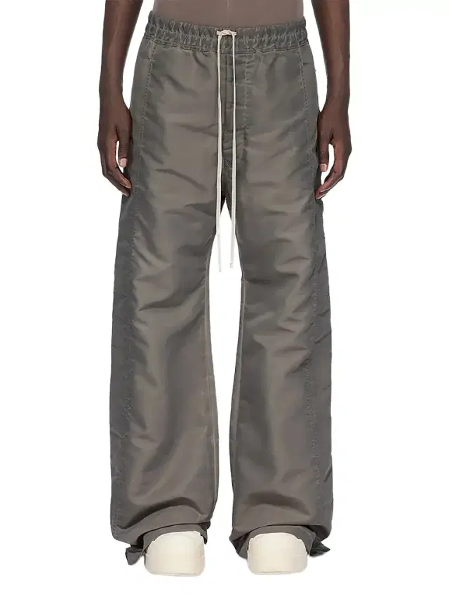 DRKSHDW by Rick Owens Men's Pusher Snap-Side Wide-Leg Track Pants