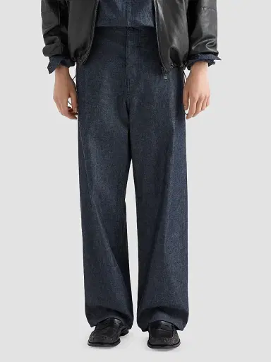 Prada Men's Chambray Pants | Thumbnail 3