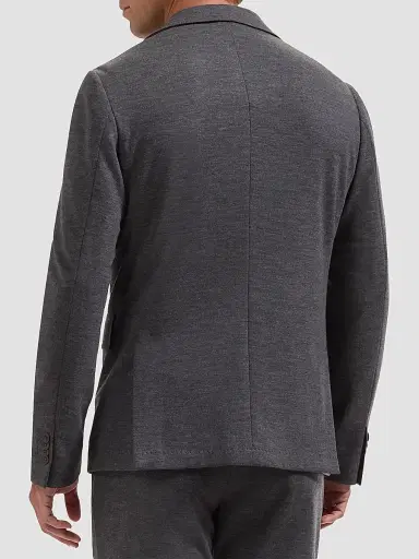 Bugatchi Men's Wool-Nylon Single-Breasted Blazer | Thumbnail 3
