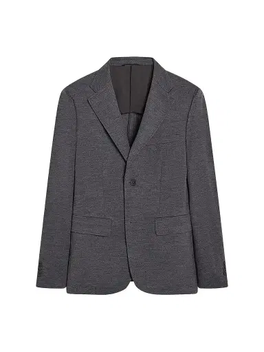 Bugatchi Men's Wool-Nylon Single-Breasted Blazer | Thumbnail 1