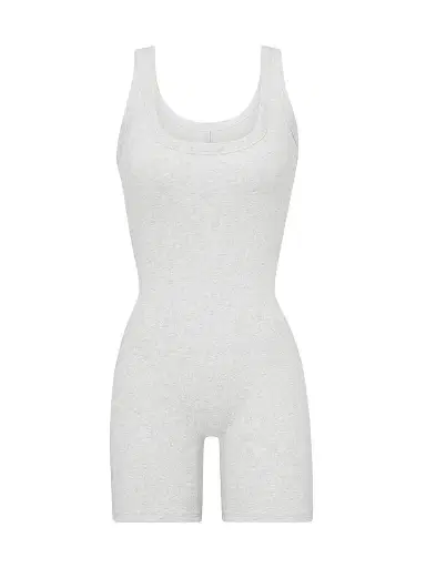 Skims Women's Cotton Rib Onesie Bodysuit | Thumbnail 1