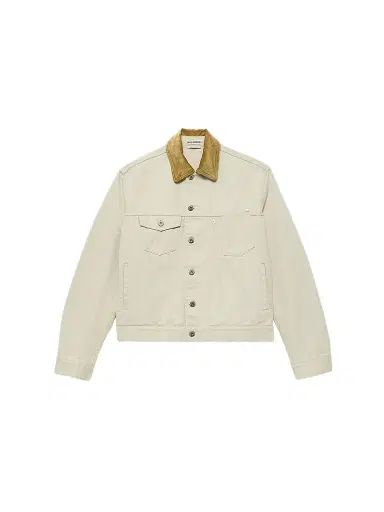 JW Anderson Women's Corduroy Collar Denim Jacket | Thumbnail 1 JW Anderson Women's Corduroy Collar Denim Jacket | Thumbnail 1