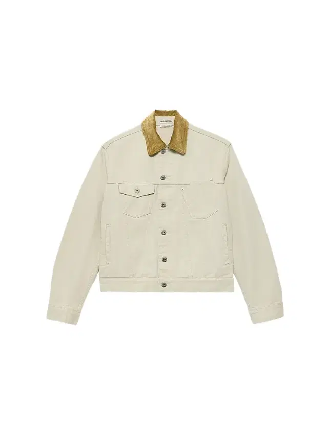 JW Anderson Women's Corduroy Collar Denim Jacket