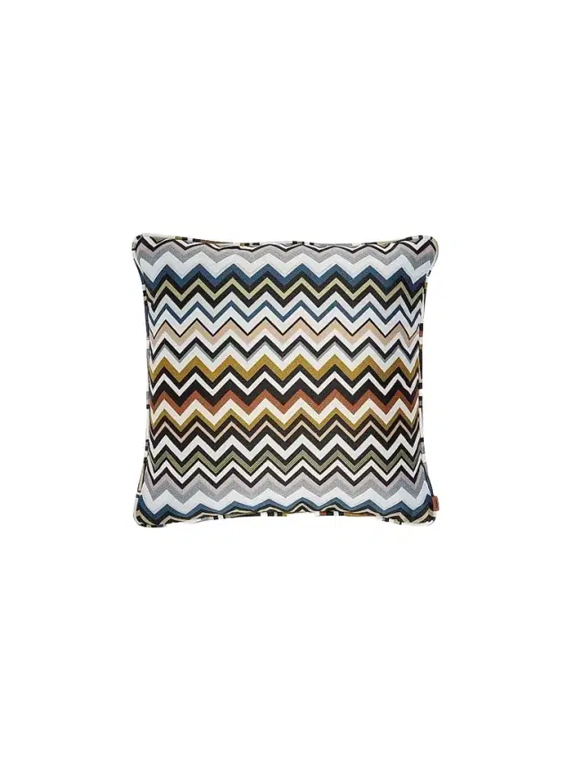 Missoni Belfast Chevron-Striped Square Cushion