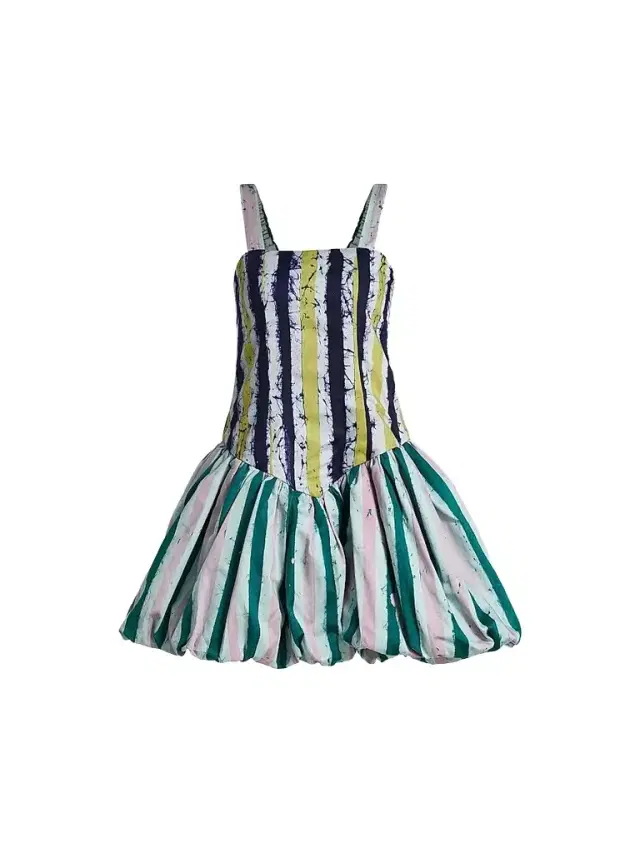 Busayo Women's Ayoife Striped Cotton Minidress
