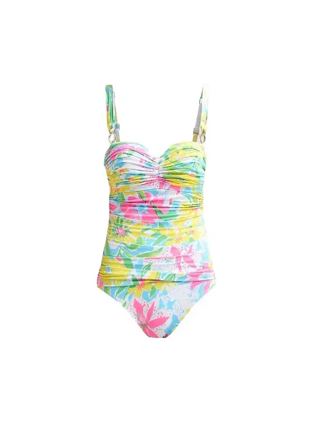 Women's Solaria Lovely Lilly Print One-Piece Swimsuit