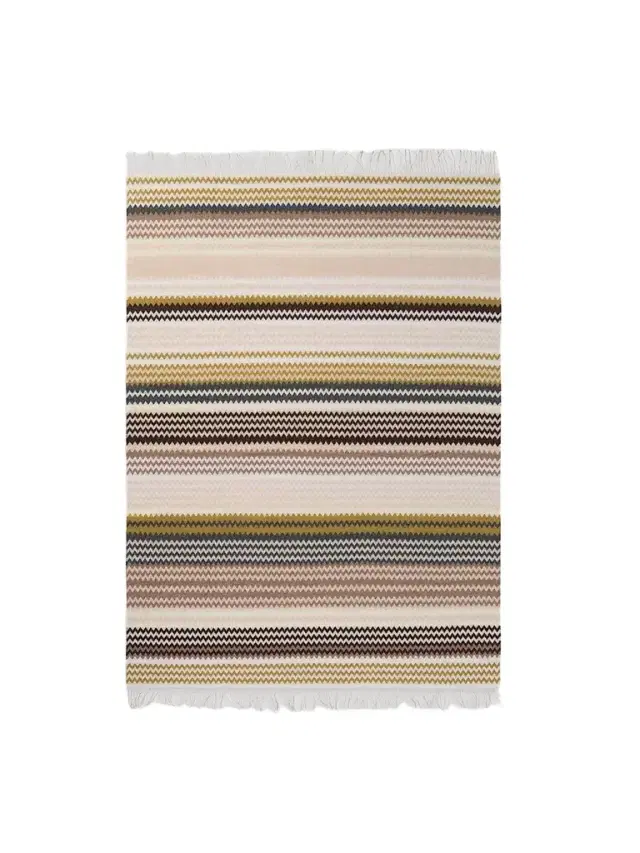 Missoni Humbert Striped Wool-Blend Throw Blanket
