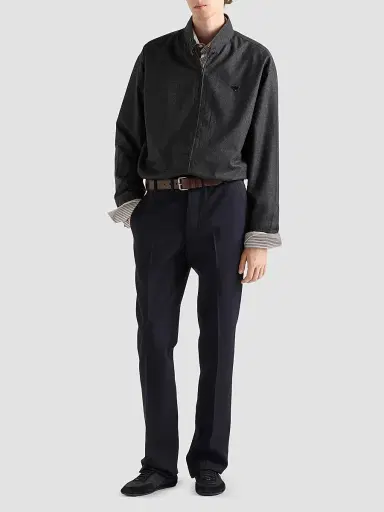 Prada Men's Wool Shirt | Thumbnail 2