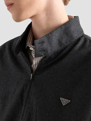 Prada Men's Wool Shirt | Thumbnail 6