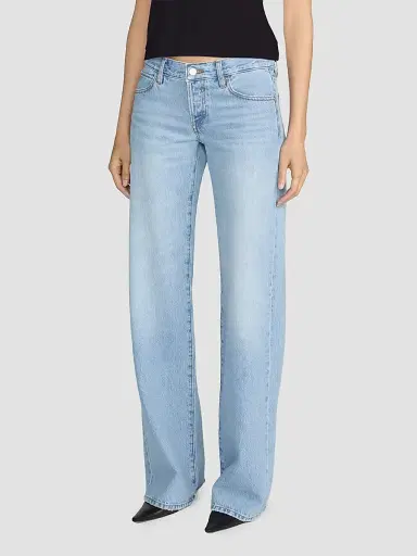 Frame Women's The Gray Straight-Leg Jeans | Thumbnail 7 Frame Women's The Gray Straight-Leg Jeans | Thumbnail 7