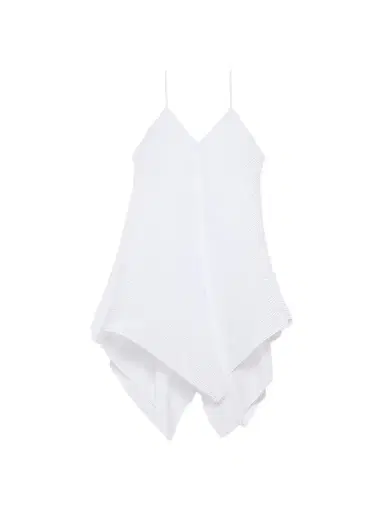 JW Anderson Women's Pleated Handkerchief-Hem Top | Thumbnail 1