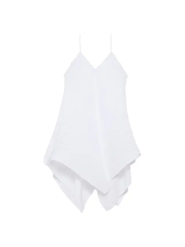 Women's Pleated Handkerchief-Hem Top