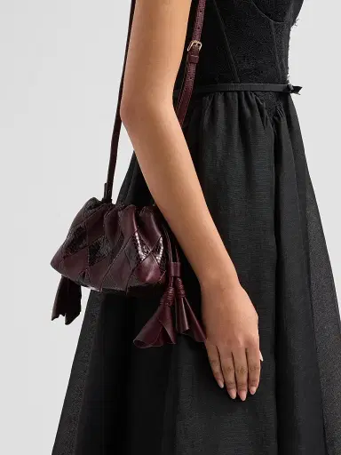 Zimmermann Women's Cloud 91 Small Leather Clutch | Thumbnail 4