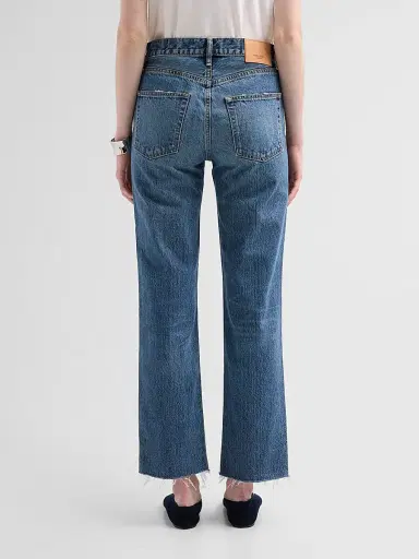 Moussy Vintage Women's Prescott Western Straight-Leg Jeans | Thumbnail 3