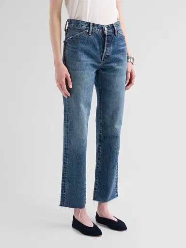 Moussy Vintage Women's Prescott Western Straight-Leg Jeans | Thumbnail 4