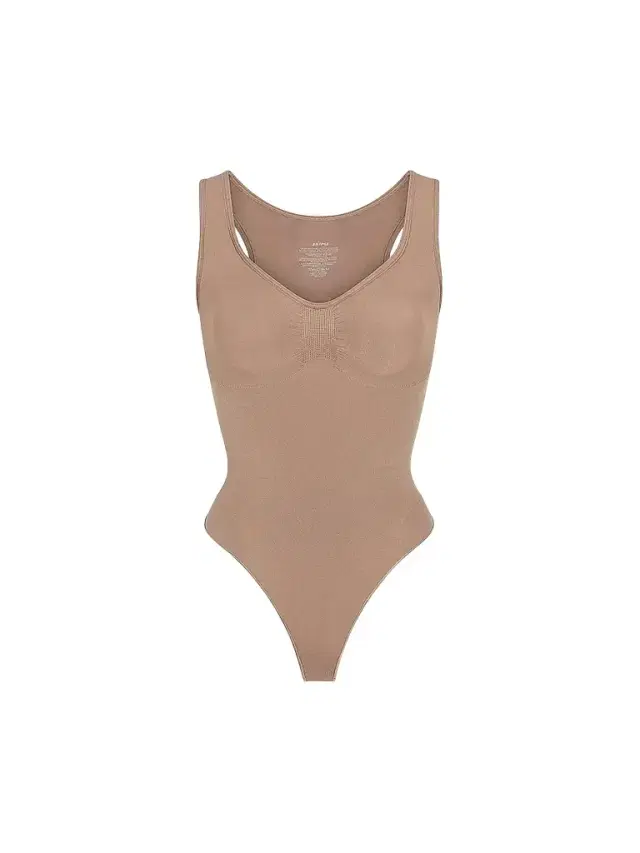 Skims Women's Seamless Sculpt Scoopneck Thong Bodysuit