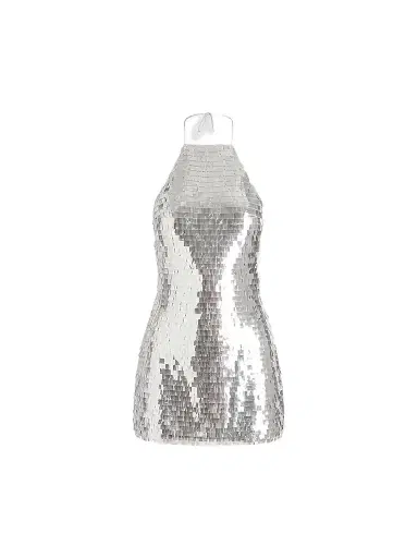 Retrofête Women's Jawa Sequin Halterneck Mini Dress | Thumbnail 1 Retrofête Women's Jawa Sequin Halterneck Mini Dress | Thumbnail 1