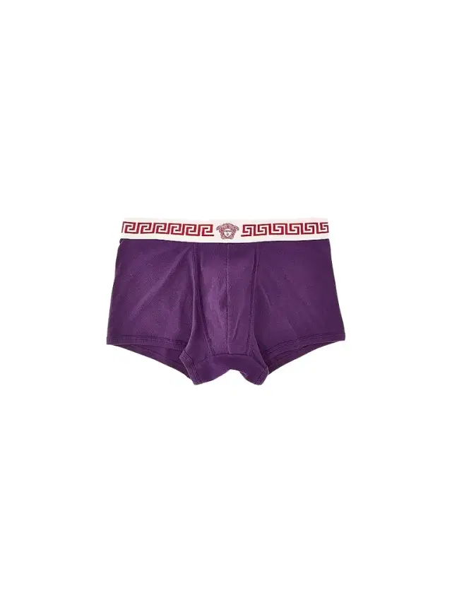 Versace Men's Medusa Head Greco-Trim Trunk Brief