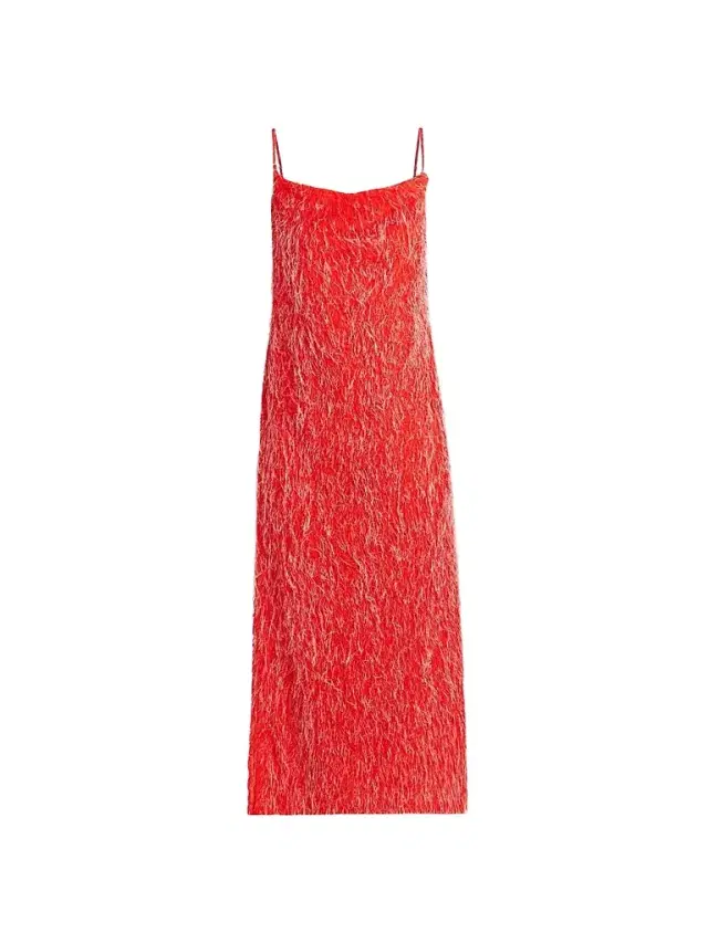 Bottega Veneta Women's Fil Coupé Midi Dress
