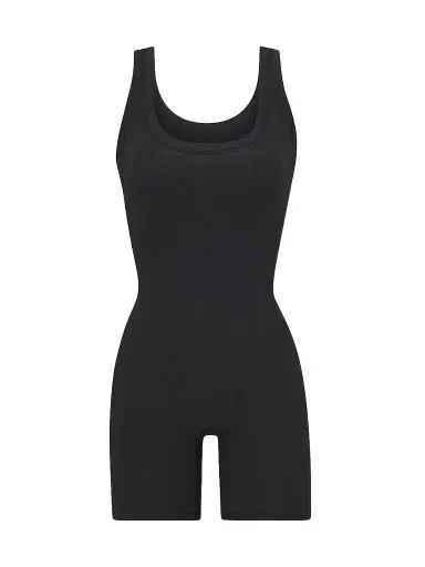 Skims Women's Cotton Rib Onesie Bodysuit | Thumbnail 1