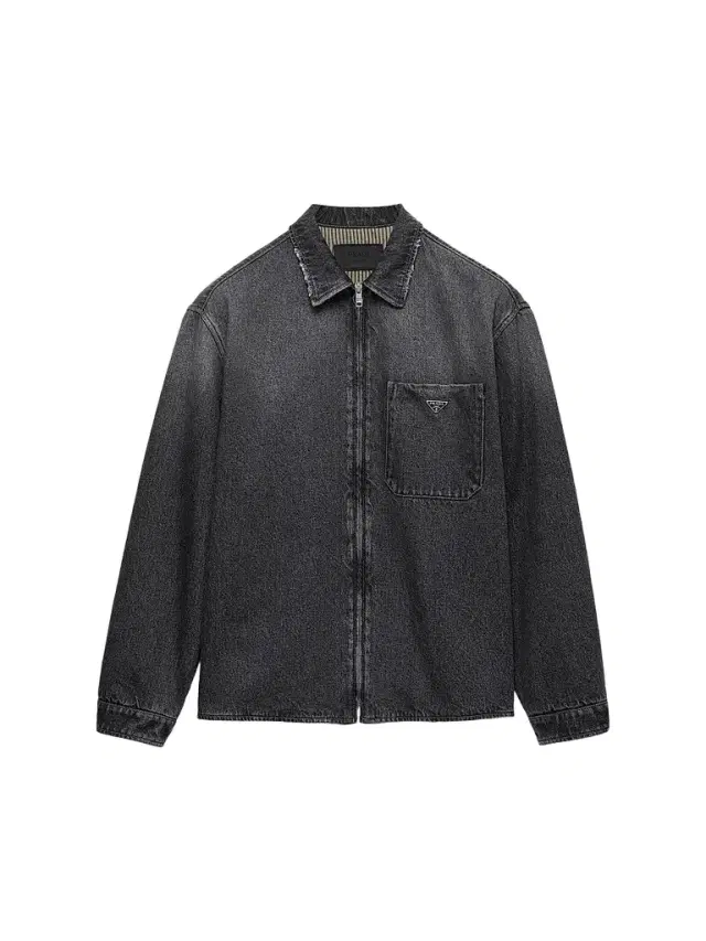 Prada Men's Denim Shirt